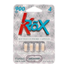 SmokeShows KRox “Special” Capsules, 900MG total, four capsules in a blister pack, featuring dark-colored capsules with branding.