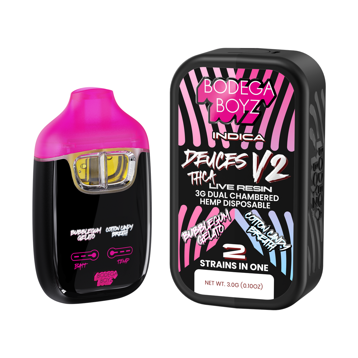 Bubblegum Gelato cotton candy THCA live resin by SmokeShows, featuring vibrant concentrate in a clear container.