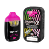 Pineapple and strawberry flavored Bodega Boyz Deuces THCA live resin by SmokeShows, showcasing colorful resin and product packaging.