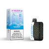 Blue Raz Ice Hazey 25K Cloud-6 disposable vape by SmokeShows with sleek design and vibrant blue and purple accents.