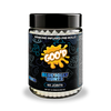 SmokeShows GOO'D 1.5G THCA Diamond Infused Pre-Rolls, 50-pack, hybrid cannabis product with white gummy flavor visible in packaging.